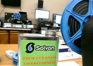 recondition film anti static solvent clean moldy and mildew film