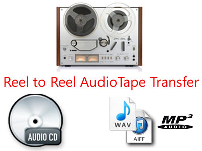 Reel to Reel Audio Tape to Digital File Transfer - San Jose, San