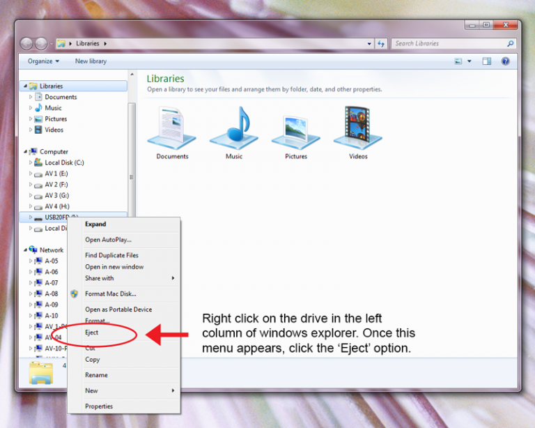 How to View and Backup Files on a USB Drive - Audio Video Workshop
